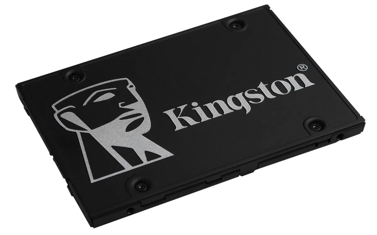 Kingston KC600 SSD SKC600/1024G SSD Interne 2.5" SATA Rev 3.0, 3D TLC, Chiffrement XTS-AES 256 bits