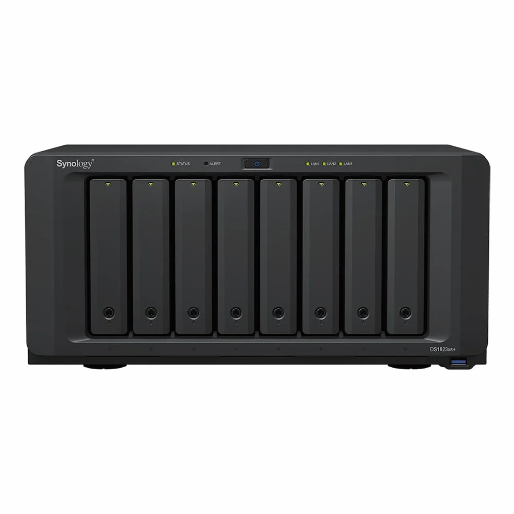 DS1823XS+ NAS 8 EMP. 3.33/3.6GHz QuadCore 8Go 2X LAN GbE + 1x 10GbE USB3
