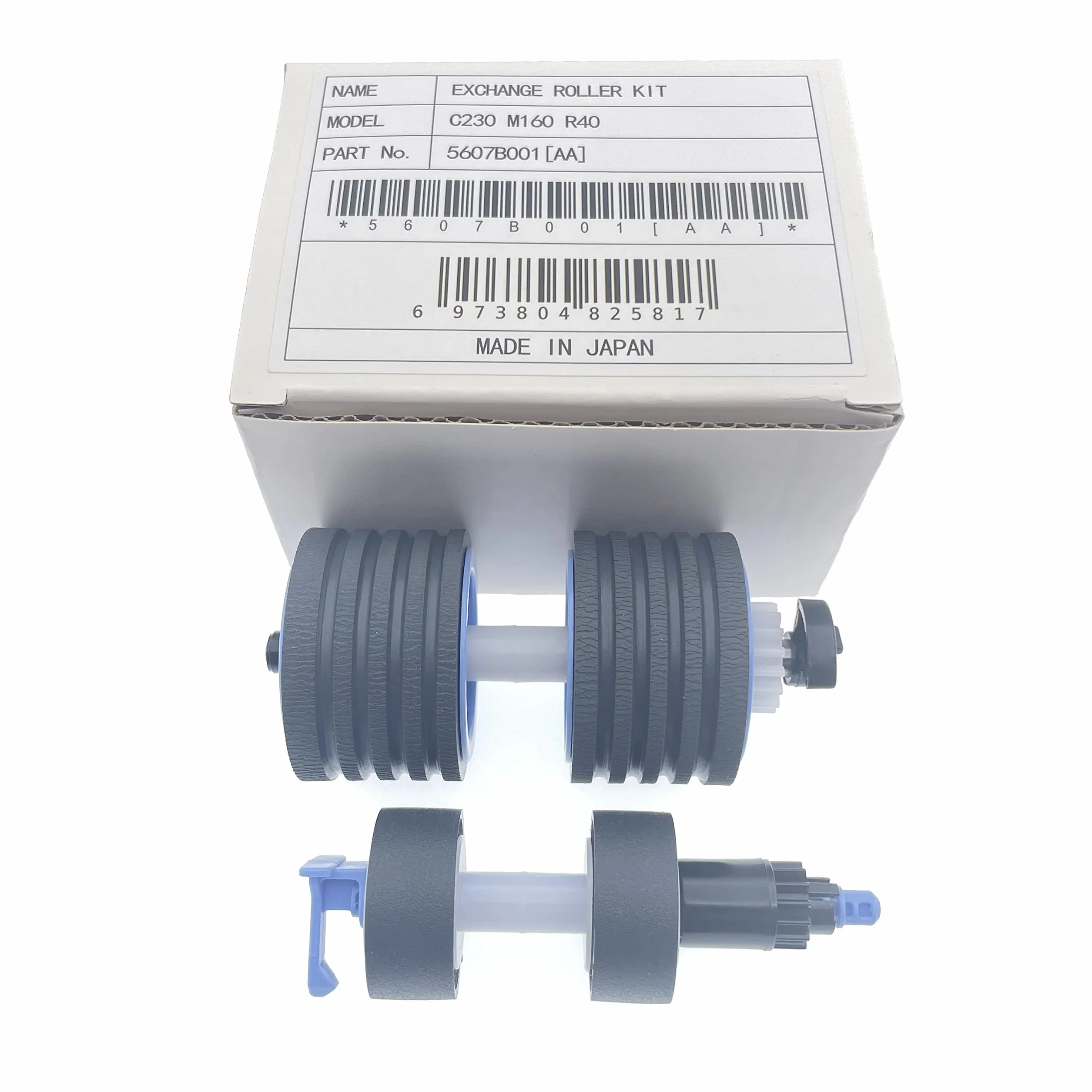5607B001 0697C003 Rouleau d'alimentation Rouleau d'échange Compatible avec Canon DR-C230 DR-C240 DR-M160 DR-M160II DR-M260 DR-S130 S150 R40 R50 ScanFront 400