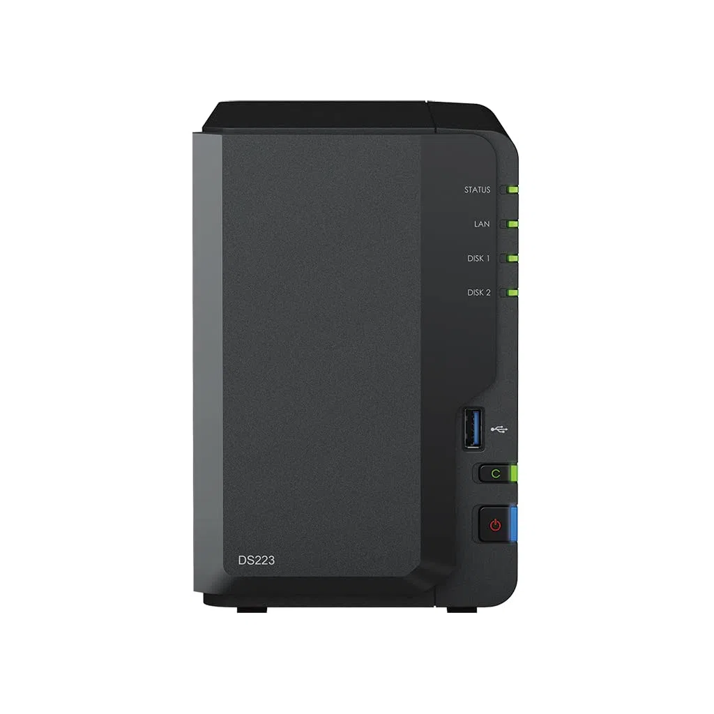 Synology DS223 NAS 8To (2X 4To) IronWolf, Assemblé et testé avec SE DSM installé