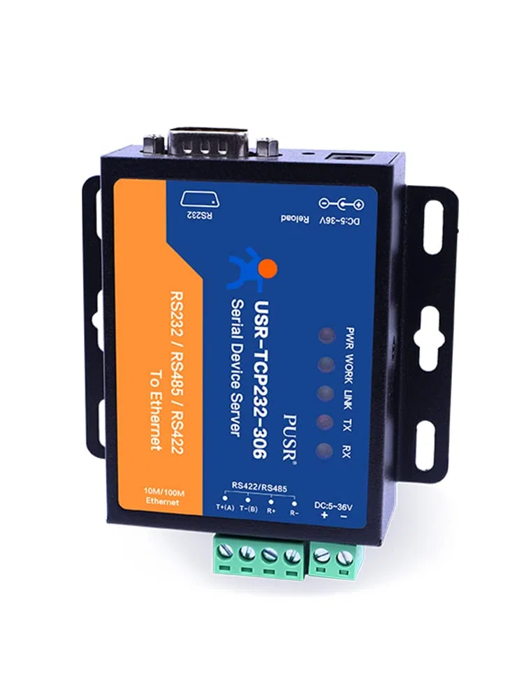 TCP232-306 rs232 rs485 rs422 vers ethernet TCP IP Passerelle Modbus Serveur de périphériques série interfaces série vers ethernet