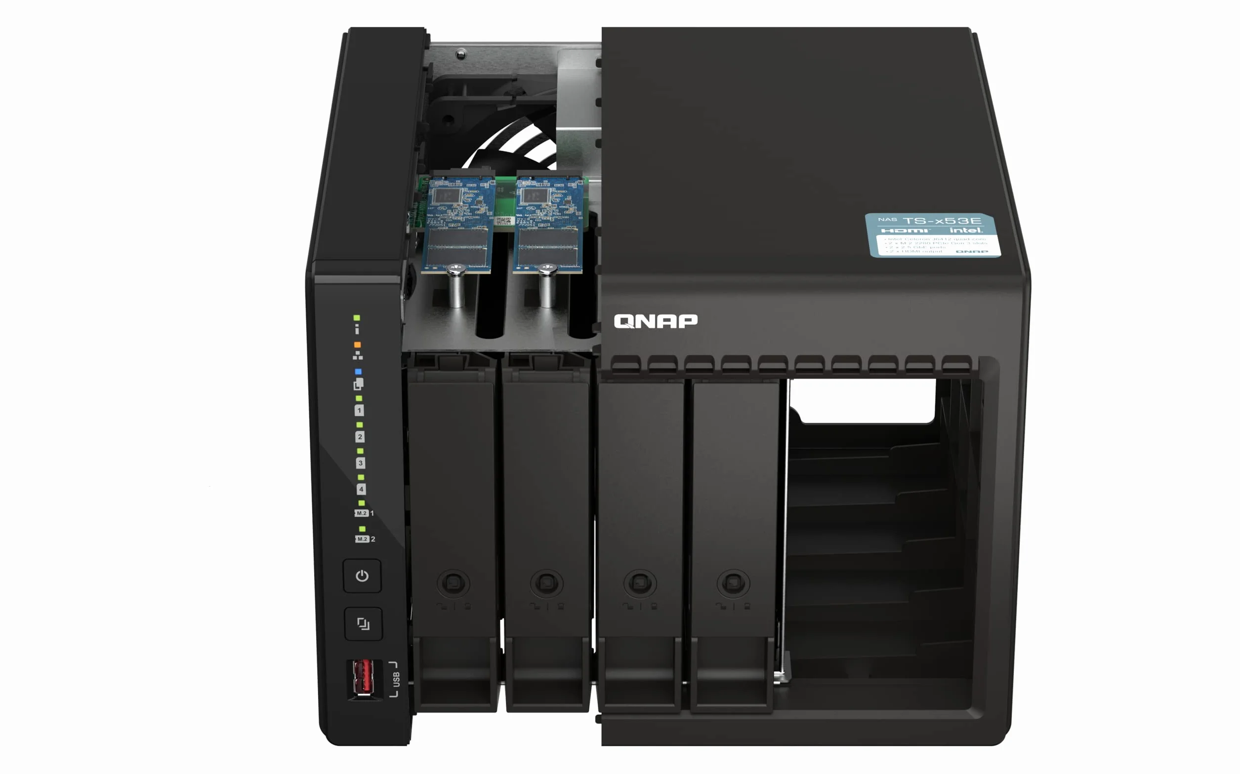 QNAP Systems TS-453E-8G 4 Bay 8 Go DDR4