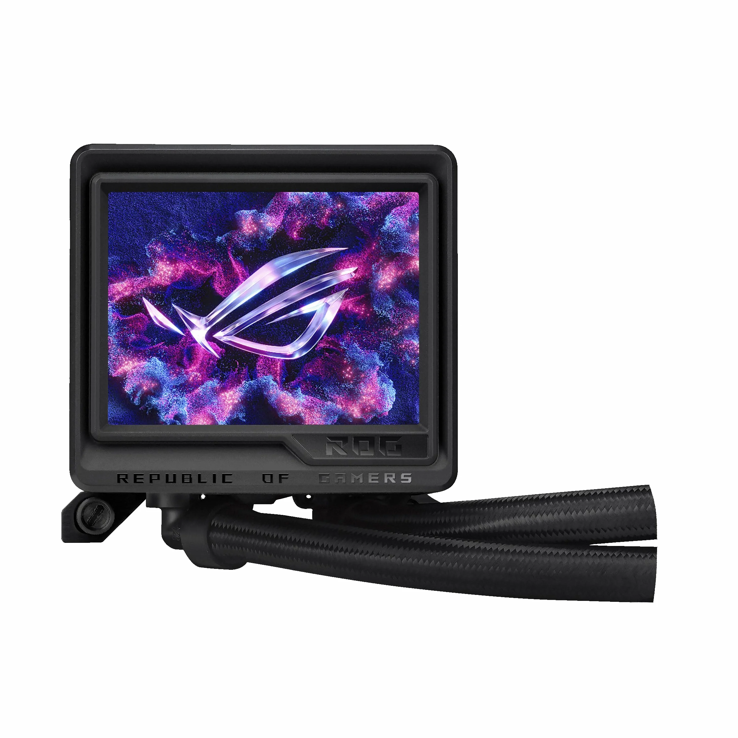 ROG Ryujin III 360 ARGB Extreme AIO Cooler with Asetek Gen8 V2 Pump; Thickened Magnetic Fans for High Airflow and Static Pressure with Noise optimization; 3.5" LCD for Hardware Monitoring