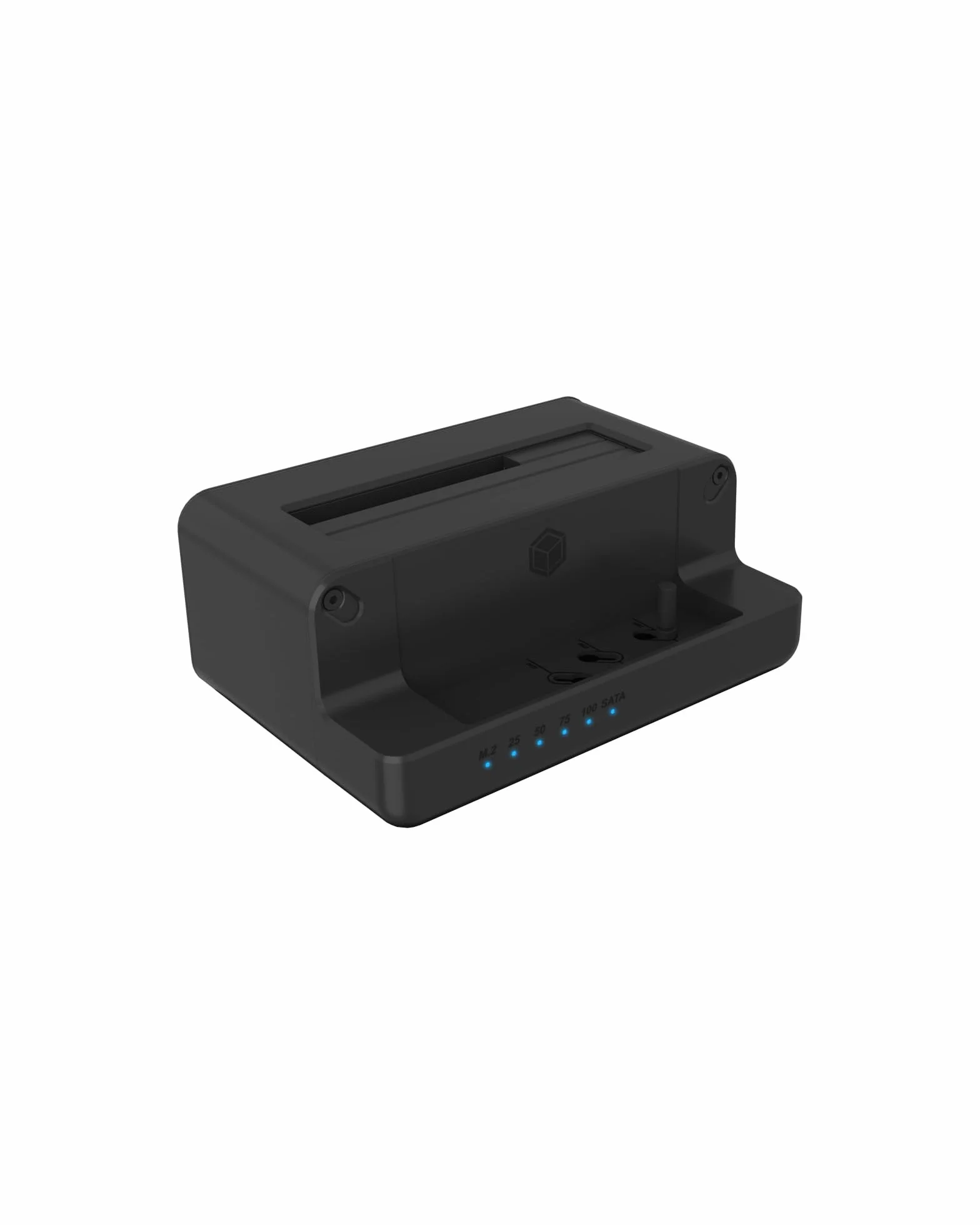 ICY BOX HDD / M.2 NVMe SSD Docking Station USB 3.2 Gen 2 (10 Gbit/s), Station de clonage de disques durs & lecteur (SATA 2,5/ 3,5 pouces & M.2 NVMe), Externe, Adaptateur, USB-C, USB-A, IB-2914MSCL-C31