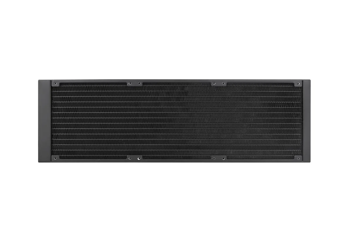 Thermaltake TH420 V2 Ultra ARGB Sync Refroidissement liquide AIO 420 mm – Écran LCD 2,1" (480 x 480), 3 LED ARGB PWM CT140, TT RGB Plus 2.0, compatible Intel LGA1851/1700 et AMD AM5/AM4, Noir