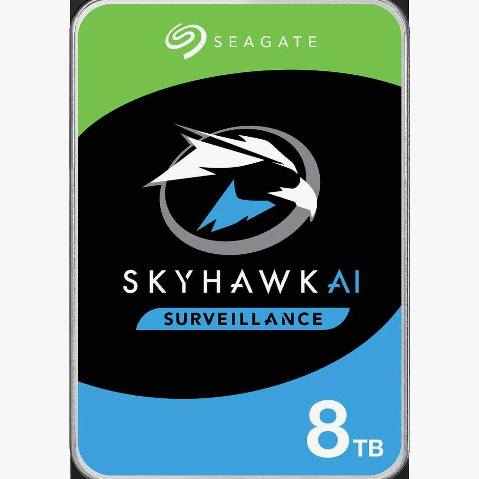 Seagate Surveillance HDD Skyhawk AI 3.5" 8000 Go Série ATA III