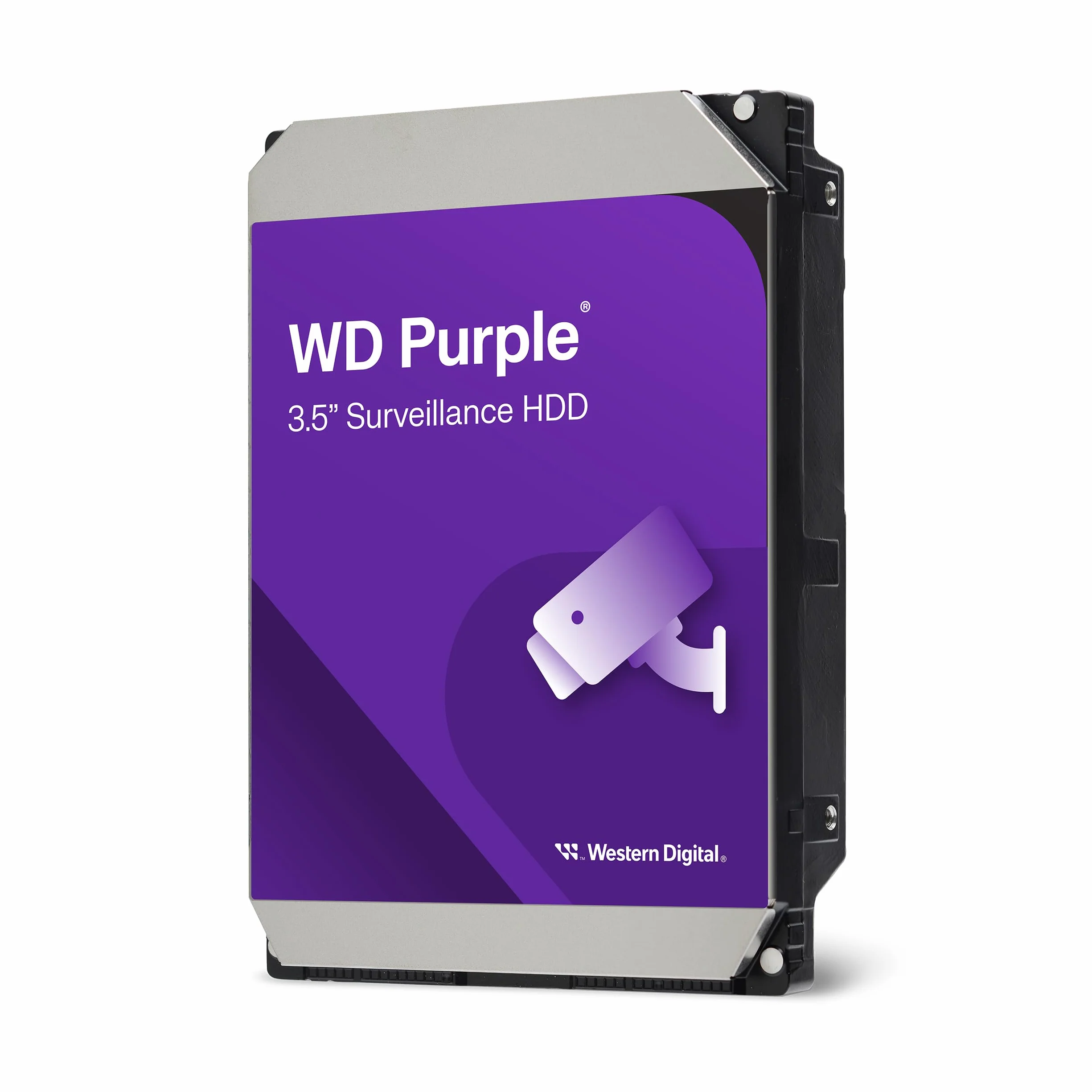 WD Purple 6 To Disque dur Interne 3.5" dédié Vidéosurveillance AllFrame Technology, 180BT/yr, 256MB Cache, Garantie 3 ans