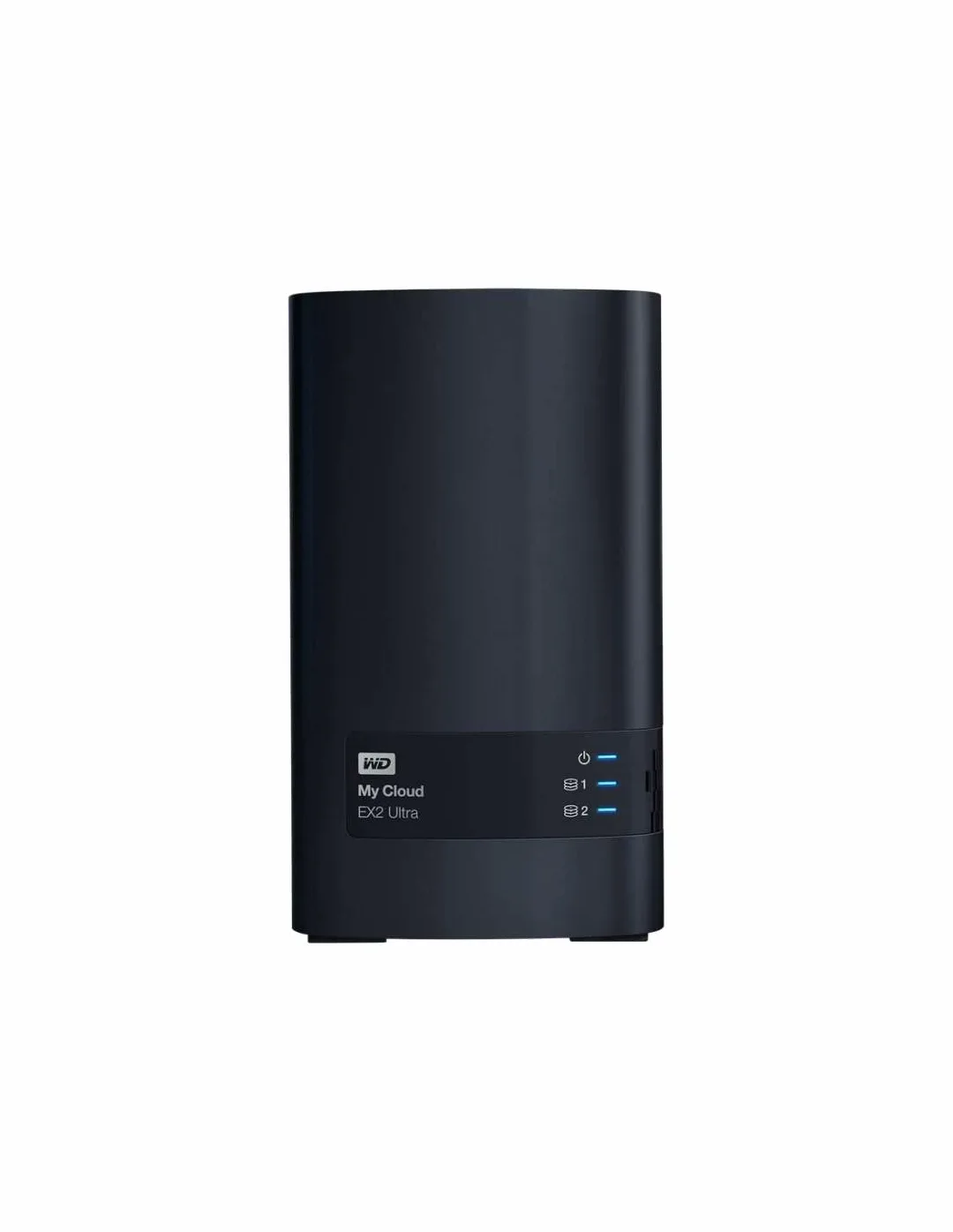 WD 0 To - Diskless My Cloud EX2 Ultra Boîtier NAS 2 baies - Stockage en réseau RAID, synchronisation de fichiers, streaming, serveur média