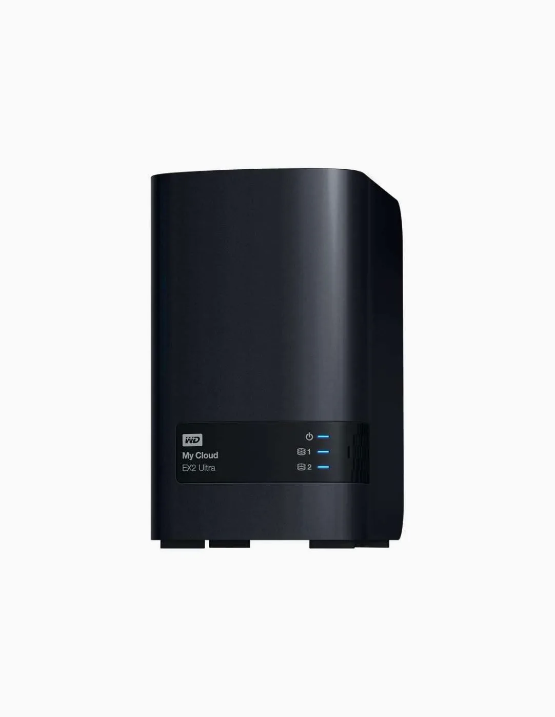 WD 0 To - Diskless My Cloud EX2 Ultra Boîtier NAS 2 baies - Stockage en réseau RAID, synchronisation de fichiers, streaming, serveur média