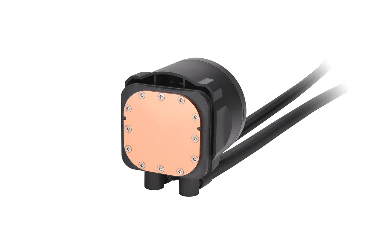 Thermaltake TH420 V2 Ultra ARGB Sync Refroidissement liquide AIO 420 mm – Écran LCD 2,1" (480 x 480), 3 LED ARGB PWM CT140, TT RGB Plus 2.0, compatible Intel LGA1851/1700 et AMD AM5/AM4, Noir