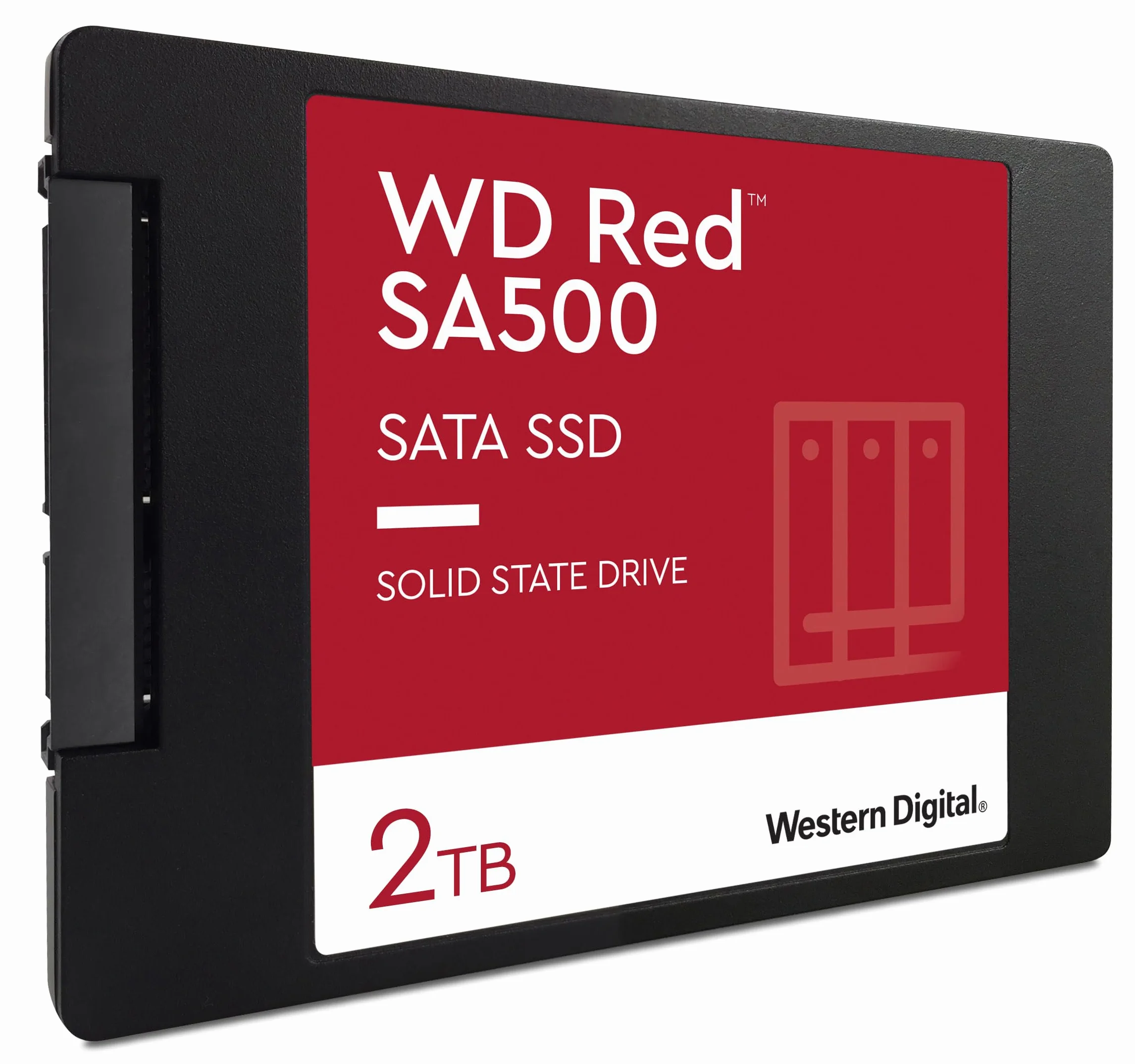 WD Red SA500 2 to Disque SSD SATA NAS, 2.5 inch