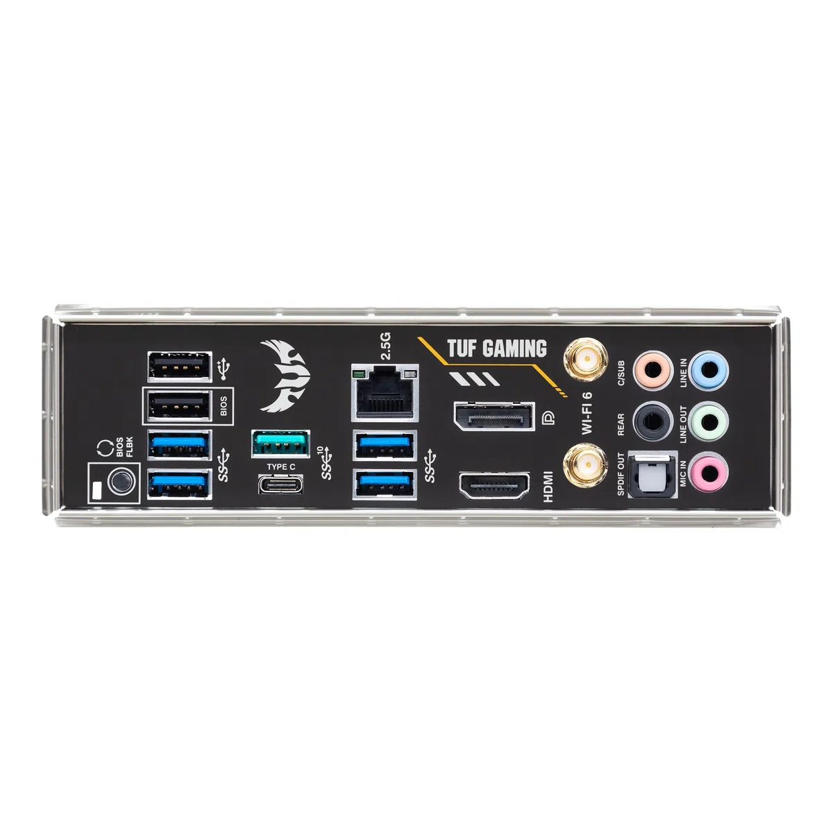 ASUS TUF GAMING B550-PLUS WI-FI II – Carte mère AMD B550 Ryzen AM4 ATX (PCIe 4.0, 2 x M.2, 10 DrMOS, Intel WiFi 6, 2.5 Gb Ethernet, HDMI, DisplayPort, USB 3.2 Gen 2, Thunderbolt 3, Aura Sync RGB)
