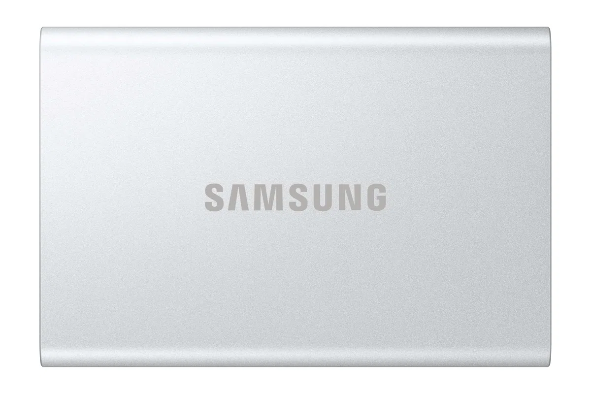 Samsung T7 Resurrected MU-PD2T0G/WW, SSD Externe Portable Gris Clair, 2 to, USB 3.2 Gen.2