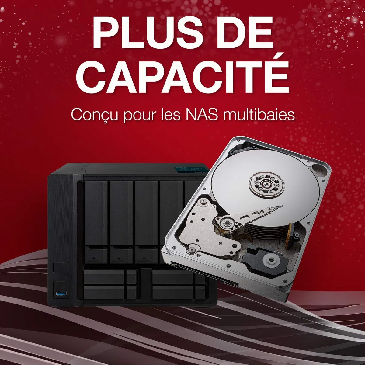 Seagate IronWolf Pro 16 To, Disque dur interne NAS HDD, CMR 3,5" SATA 6 Gbit/s, 256 Mo de mémoire cache, pour NAS RAID, services Rescue valables 3 ans (ST16000NE000)