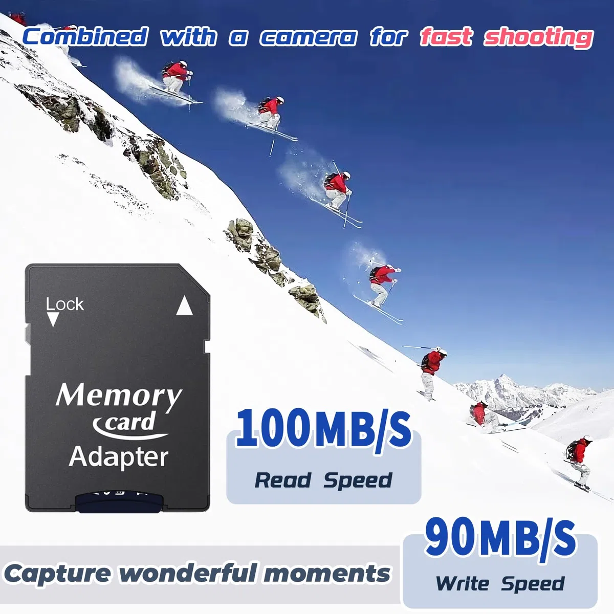 Lxuemlu Carte mémoire TF Haute Vitesse 512GO (Classe V30), UHS-I, Class 10, U3 TF Card + Adaptateur, Vitesse de Lecture jusqu'à 100 Mo/s conçue pour Les Smartphones et tablettes - ZG512GO