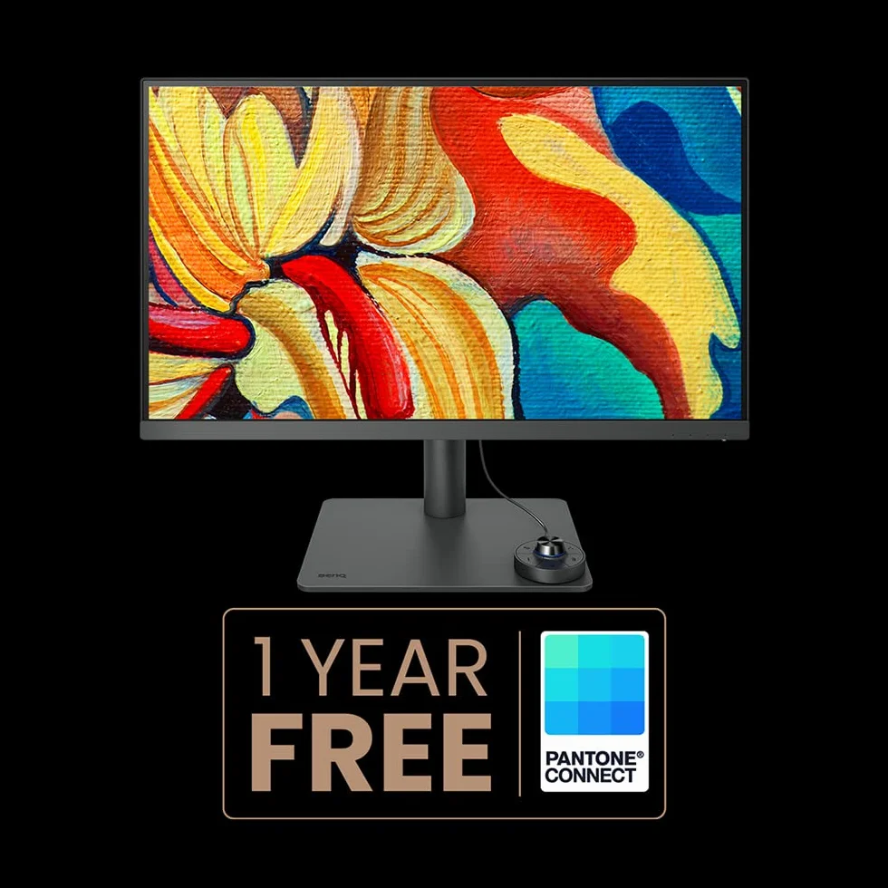 BenQ Creative Pro PD2705U Écran 27 Pouces 4K pour Les Designers, IPS, AQCOLOR, 99% sRGB, 99% Rec. 709, Étalonné en Usine, Uniformité, Delta E ≤ 3, 65W USB-C, HDMI, DP, KVM, Compatible avec MacBook