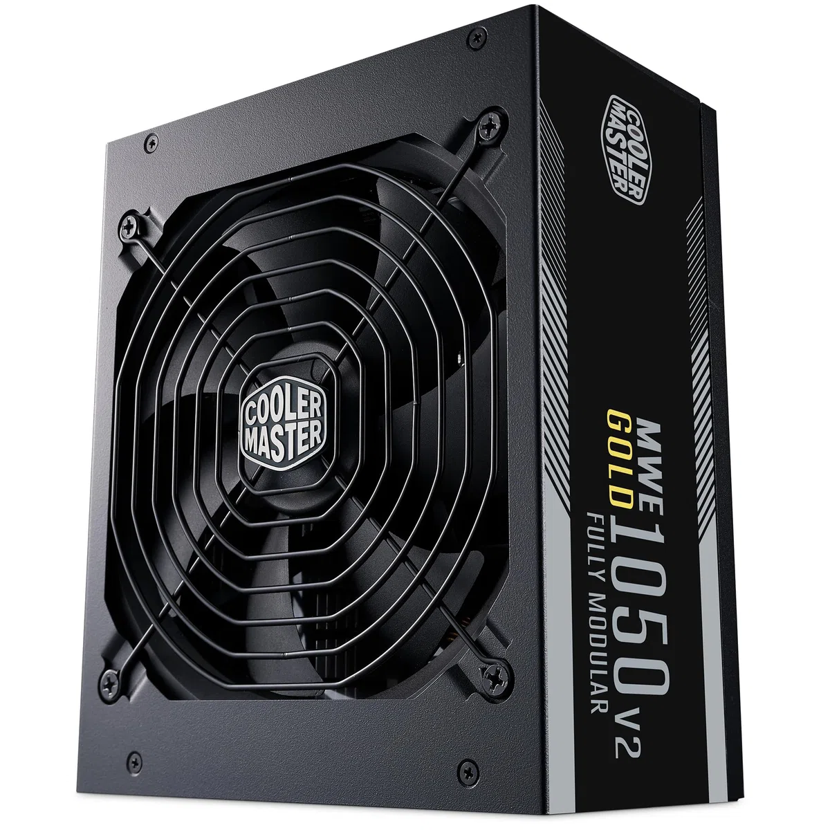 Cooler Master MWE Gold 1050 V2 ATX 3.1 Alimentation 100% Modulaire - Prise EU - Support ATX 3.1, PSU 80 Plus Gold 1050W, PCIe 5.1, Ventilateur FDB 140mm, Seuil de température élevé, Garantie 10 Ans
