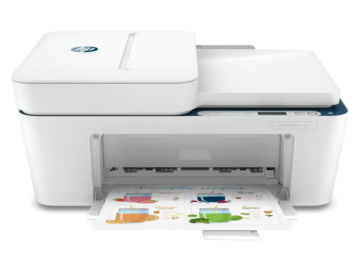 HP Deskjet 4130e Imprimante tout-en-un Jet d'encre couleur Copie Scan - 6 mois d'Instant ink inclus avec HP+