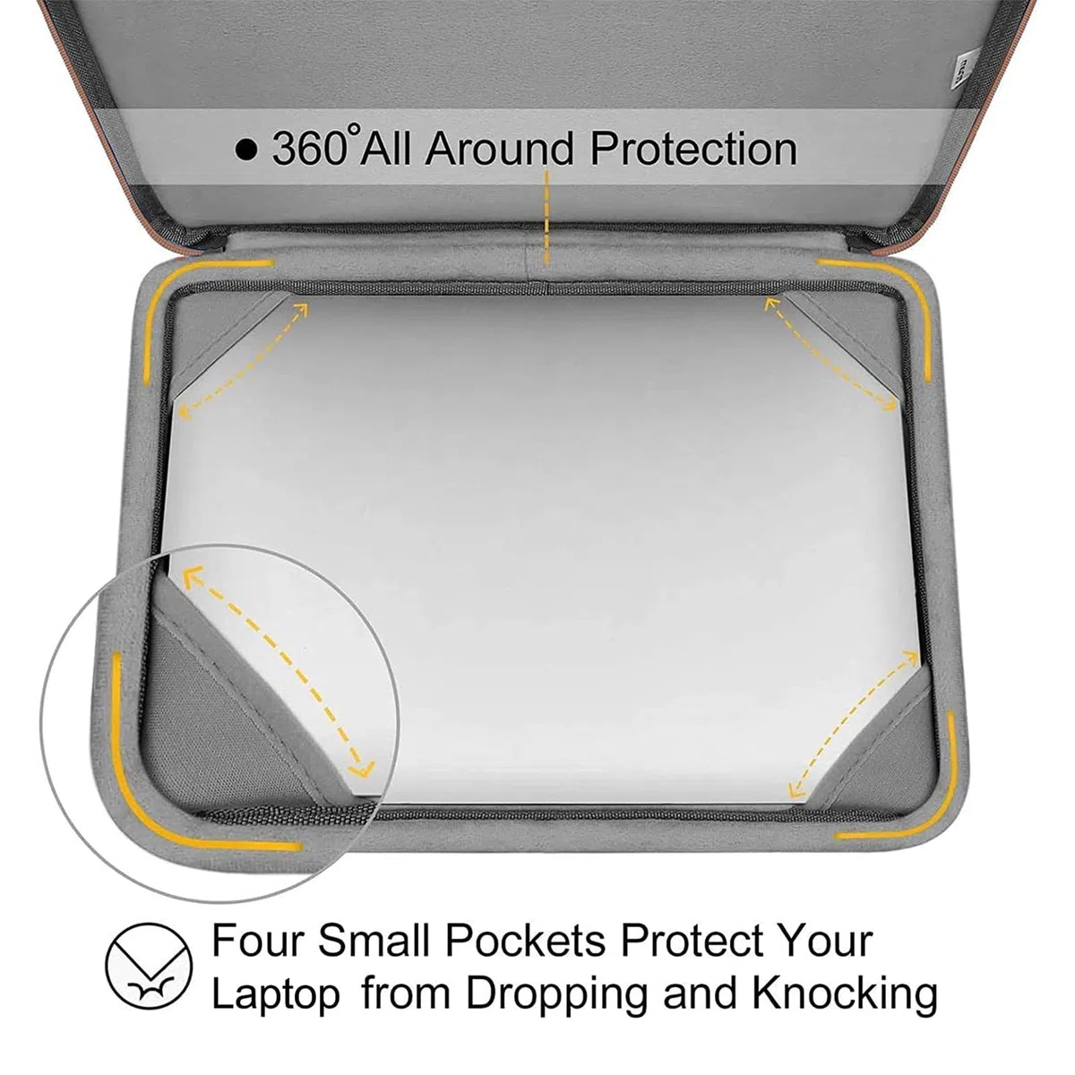 MOSISO Coque Compatible avec MacBook Air 13 Pouces 2022-2018 A2337 M1 A2179 A1932 Retina,Étui Rigide Plastique Case&Sac de Transport&Housse Clavier&Protecteur D'écran&Couverture Webcam,Caramel Marron
