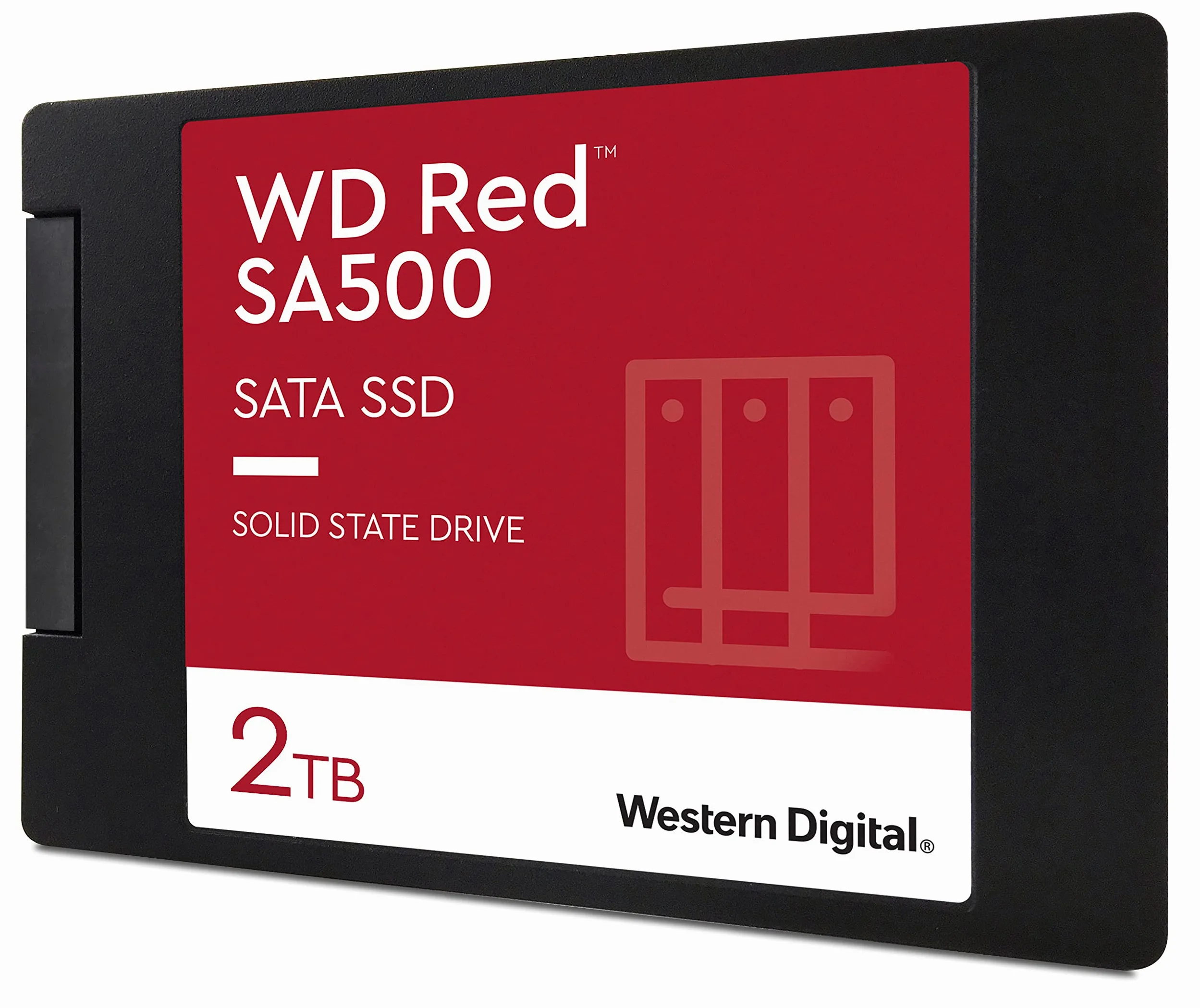 WD Red SA500 2 to Disque SSD SATA NAS, 2.5 inch
