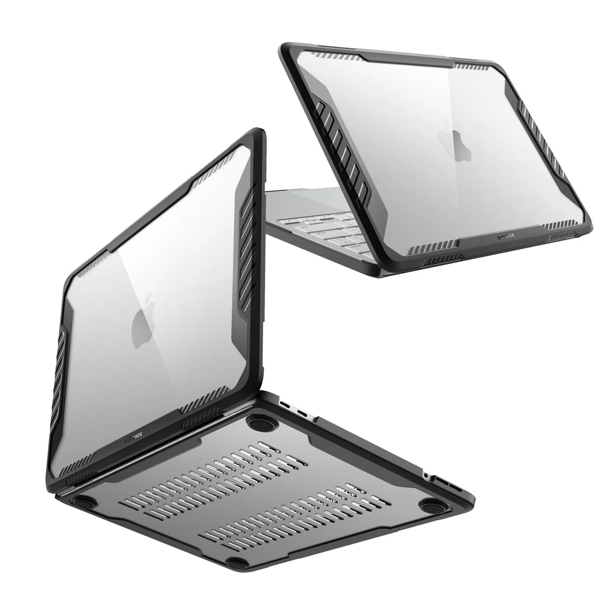SUPCASE Coque pour MacBook Neo 13 Pouces 2026, Modèle A3404 (Puce A18 Pro), Protection Rigide Robuste [Qualité Militaire] (Unicorn Beetle) Transparente Anti-Rayure Coque pour MacBook Neo 13, Noir