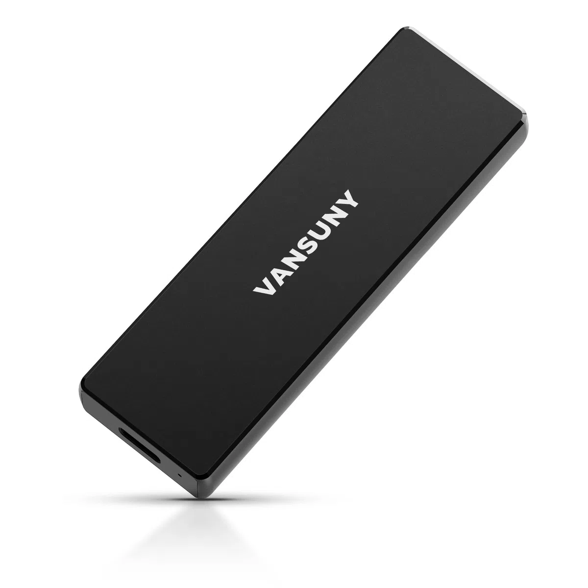 Vansuny SSD 500Go Disque Dur Externe 500Go Vitesse de Lecture 1000Mo/s Mini SSD Portable 500Go Disque Dur Externe USB 3.1 Type C pour PC/Ordinateur de Bureau/Portable/Tablettes/Smartphones